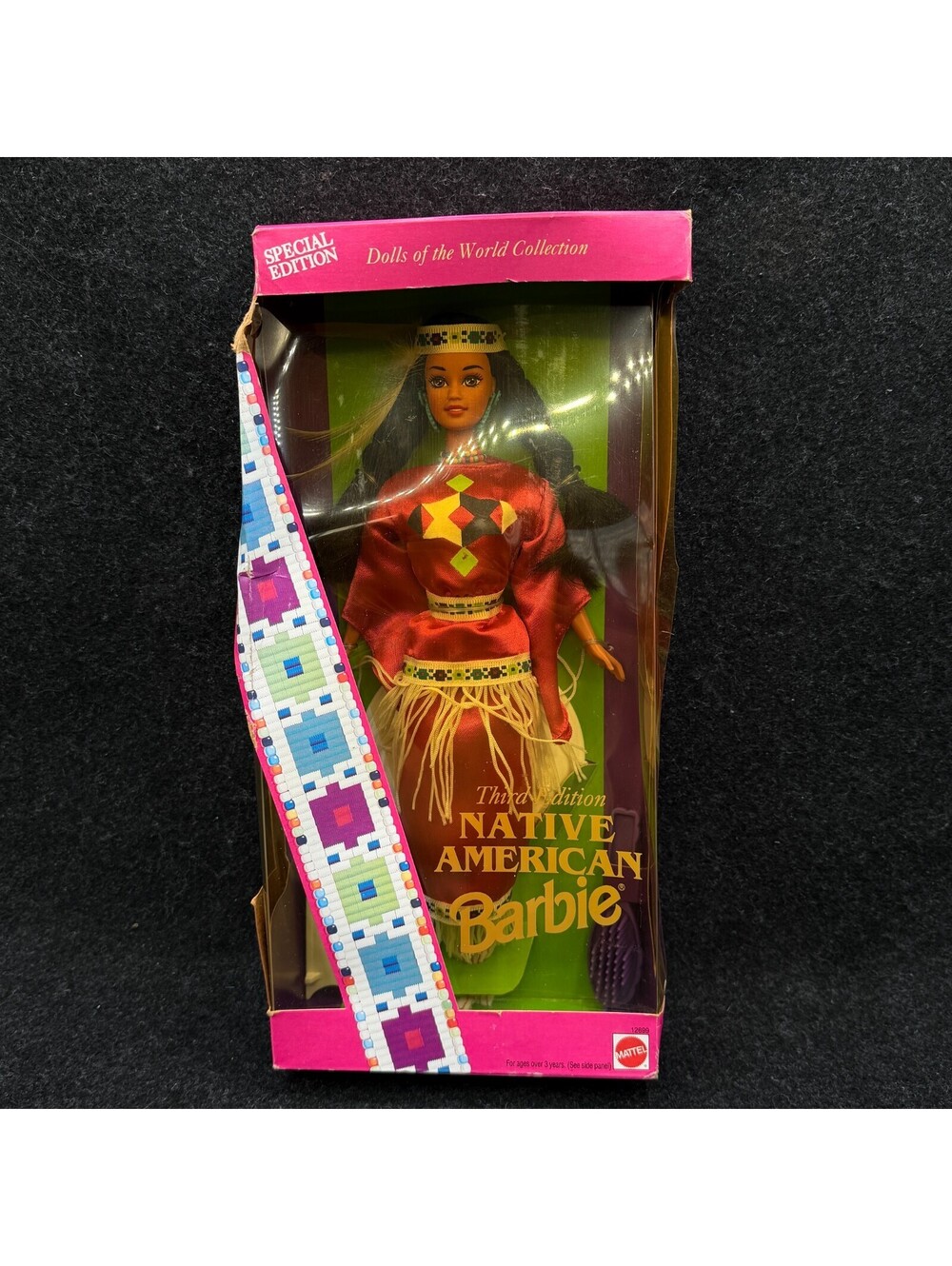 Native American Barbie Dolls Of The World Mattel 1994 Third Edition